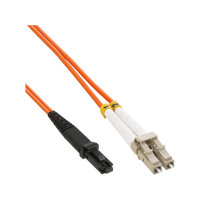 InLine® LWL Duplex Kabel, MTRJ/LC, 50/125µm,...