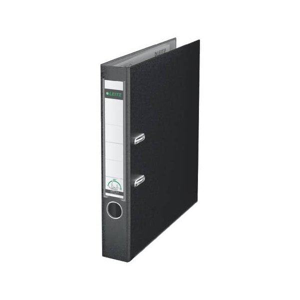 1015 Ordner Plastik - A4, 52 mm, schwarz