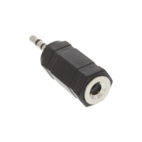 InLine® Audio Adapter, 2,5mm Klinke Stecker zu 3,5mm...