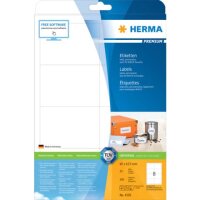 200 HERMA Etiketten 4359 weiß 97,0 x 67,7 mm