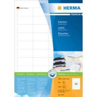 4474 Etiketten Premium -  48,5 x 25,4 mm, weiß,...