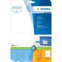 5063 Etiketten Premium A4, wei&szlig; 105x148 mm...