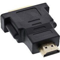 InLine® HDMI-DVI Adapter, HDMI Stecker auf DVI Buchse, 4K2K