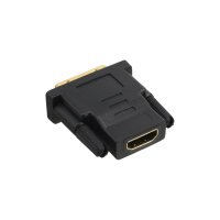 InLine® HDMI-DVI Adapter, HDMI Buchse auf DVI Stecker, 4K2K