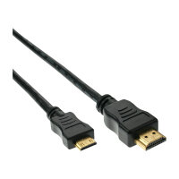 InLine® High Speed HDMI® Mini Kabel, Stecker A...