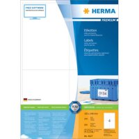 4627 Etiketten Premium A4, weiß 105x148 mm Papier...