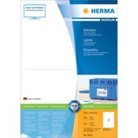 400 HERMA Etiketten 4628 weiß 210,0 x 148,0 mm