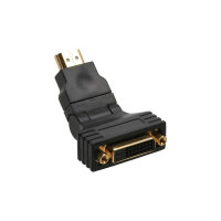 InLine® HDMI-DVI Adapter, 19pol Stecker auf 24+1...