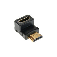 InLine® HDMI Adapter, Stecker/Buchse, gewinkelt...