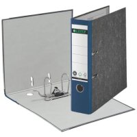 1080 Ordner A4 Wolkenmarmor, 80 mm, blau