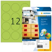 240 HERMA Etiketten 5155 grün 60,0 x 60,0 mm