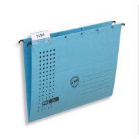 Hängemappe chic - Karton (RC), 230 g/qm, A4, blau