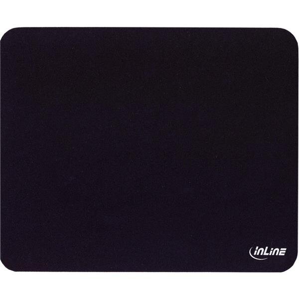 InLine® Maus-Pad Recycled, schwarz, 230x190x2,5mm
