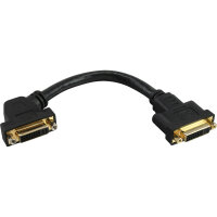 InLine® DVI-I Adapterkabel, 24+5 Buchse/Buchse, zum...