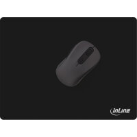 InLine® Maus-Pad, Soft Gaming Pad, 350x260x3mm, schwarz