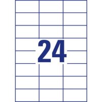 AVERY Zweckform Etiketten 3474-200 wei&szlig; 70,0 x...