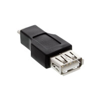InLine® Micro-USB OTG Adapter, Micro-B Stecker an USB...