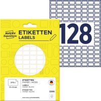 AVERY Zweckform Etiketten 3306 wei&szlig gallery