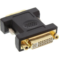 InLine® DVI-D Adapter, Digital 24+5 Buchse an DVI-D...