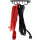 10er Pack InLine® Kabelmanager, mit Klebesockel, 8,5cm, schwarz