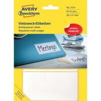 AVERY Zweckform Etiketten 3331 wei&szlig gallery