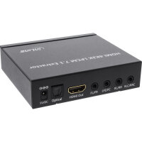 InLine® HDMI Audio Extraktor/Signaltrenner, Eingang 4K2K HDMI
