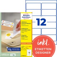 AVERY Zweckform Etiketten L4743REV-25 we gallery