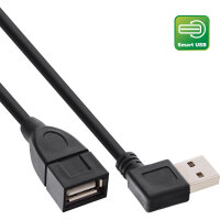 InLine® Smart USB 2.0 Verlängerung gewinkelt, ST...