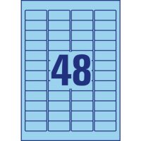 AVERY Zweckform Etiketten L6039-20 blau  gallery