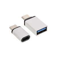 InLine® USB Adapter-Set, USB-C Stecker an Micro-USB oder USB 3.0 A Buchse