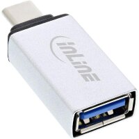 InLine® USB 3.2 Gen.2 Adapter, USB-C Stecker an A Buchse
