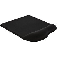 InLine® Maus-Pad, mit Gel Handballenauflage, 235x185x25mm, schwarz