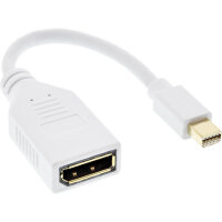 InLine® Kabel Mini DisplayPort ST zu DisplayPort BU,...