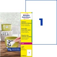 AVERY Zweckform wetterfeste Folienetiket gallery
