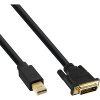 InLine® Mini DisplayPort zu DVI Konverter Kabel,...