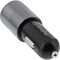 InLine® USB KFZ Stromadapter Quick Charge 3.0,...