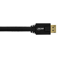 InLine® DisplayPort Aktiv-Kabel, 4K2K, schwarz,...