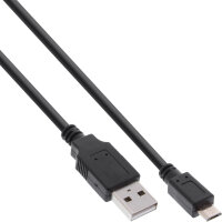 InLine® Micro-USB 2.0 Kabel, Schnellladekab., USB-A...