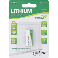 InLine® Lithium High Energy Batterie, Fotobatterie...