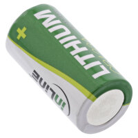 InLine® Lithium High Energy Batterie, Fotobatterie CR123A, 3V 1400mAh, 1er Pack
