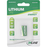 InLine® Lithium High Energy Batterie, Fotobatterie,...