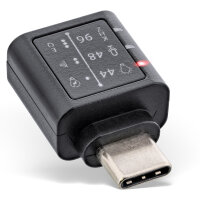 InLine® Mini USB-C 96KHz Hi-Res Audio Adapter, USB-C zu 3,5mm Buchse