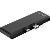 InLine® MultiHub, Surface Pro 4/5/6, 3x USB-A 3.2 Buchse, HDMI 4K, Cardreader