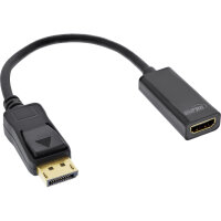InLine® DisplayPort zu HDMI Stecker / Buchse...
