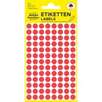 AVERY Zweckform Klebepunkte 3010 rot &Os gallery