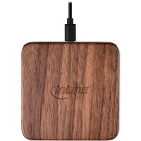 InLine® Qi woodcharge, Smartphone wireless fast...