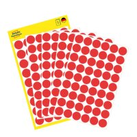 AVERY Zweckform Klebepunkte 3141 rot &Os gallery