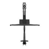 InLine® Workstation-Tischhalterung mit Lifter, beweglich, bis 81cm (32") / 9kg