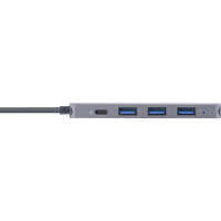 InLine® USB 3.2 USB-C Multi Hub (4x USB-A 5Gb/s +...