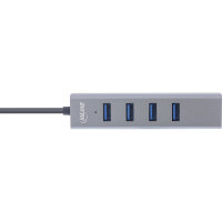 InLine® USB-C 3.2 Multi Hub (4x USB-A 5Gb/s), OTG,...
